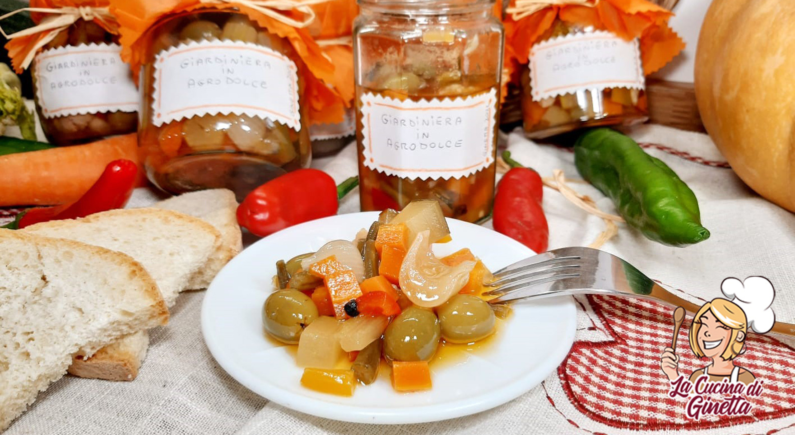 giardiniera in agrodolce