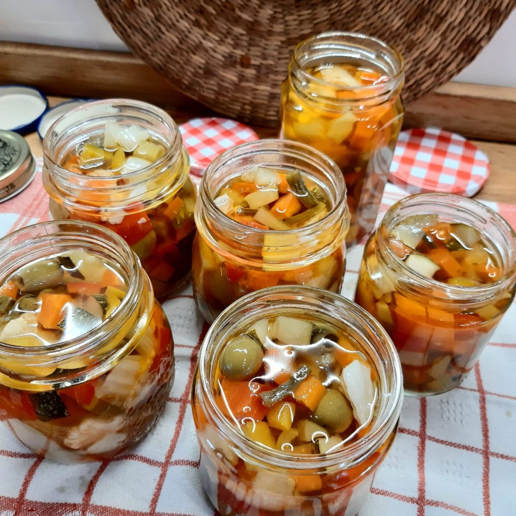 giardiniera in agrodolce