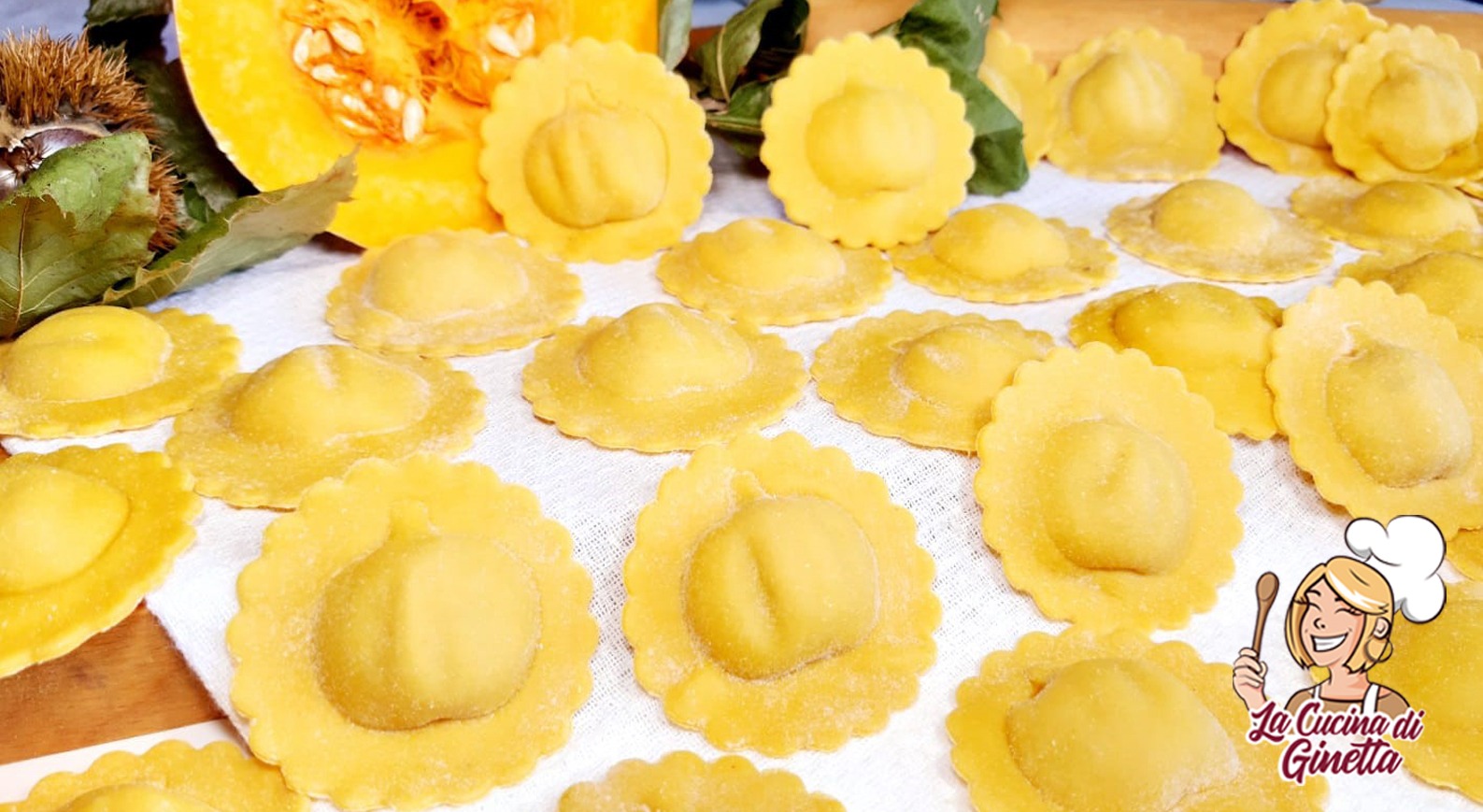 ravioli di zucca