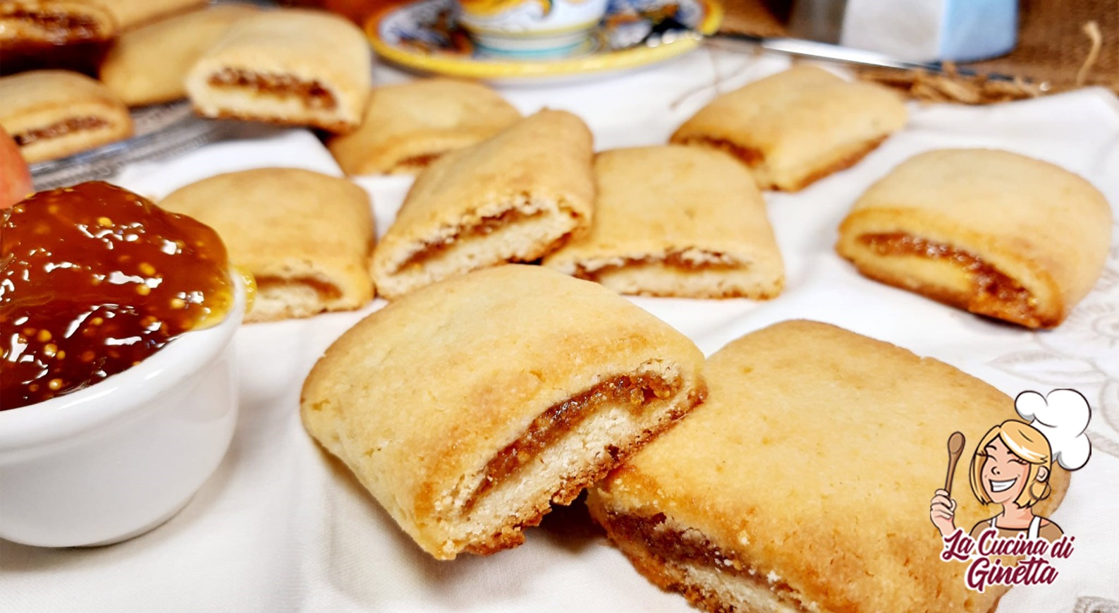 biscotti settembrini con fichi e amaretti