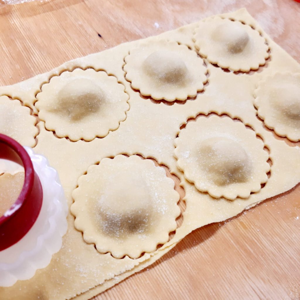 ravioli di zucca