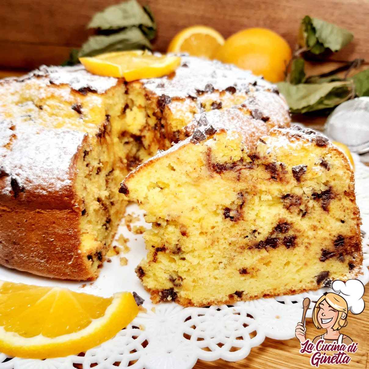 TORTA PAN D'ARANCIA E CIOCCOLATO