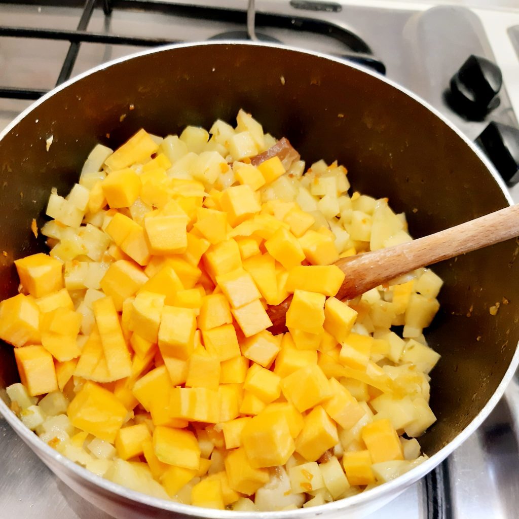 pasta patate e zucca