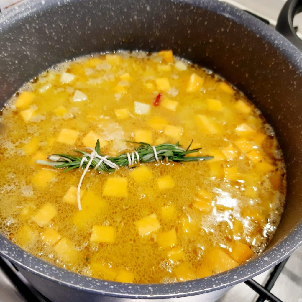 pasta patate e zucca