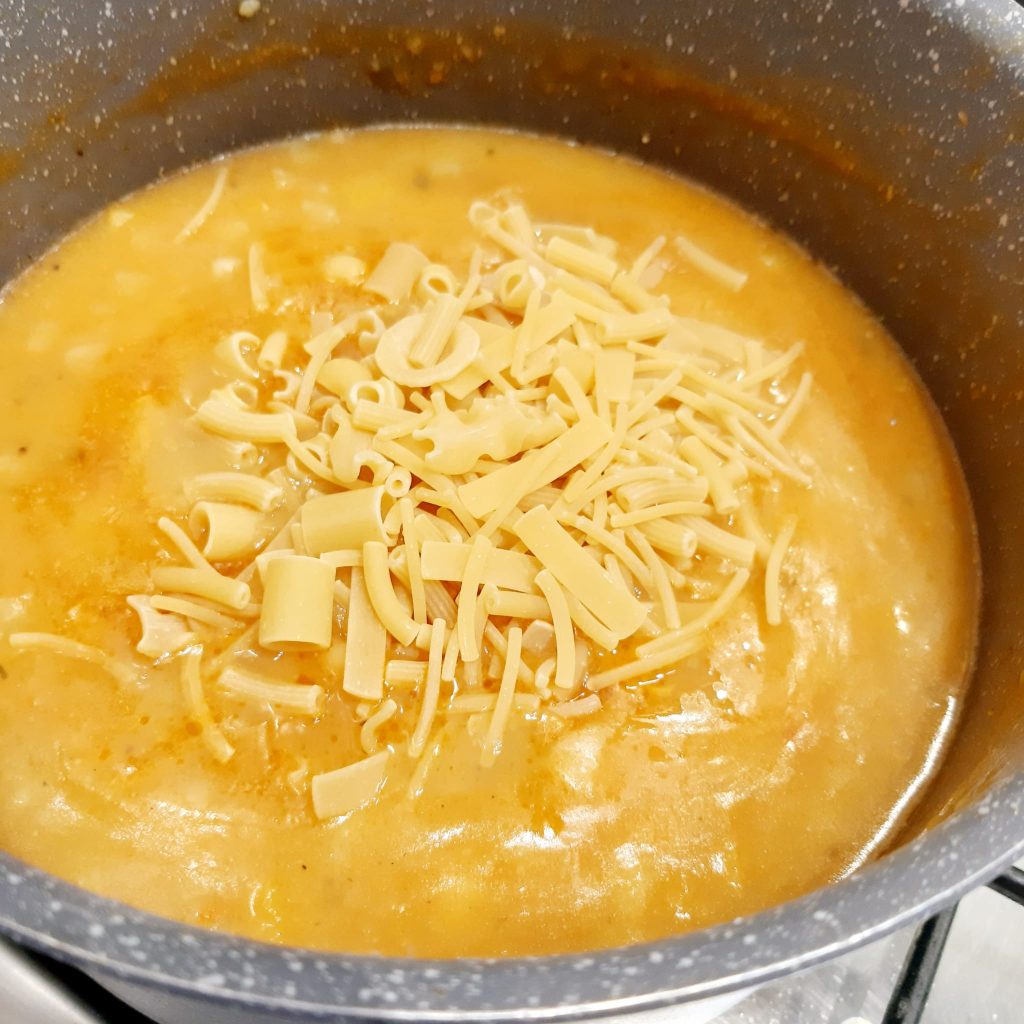 pasta patate e zucca