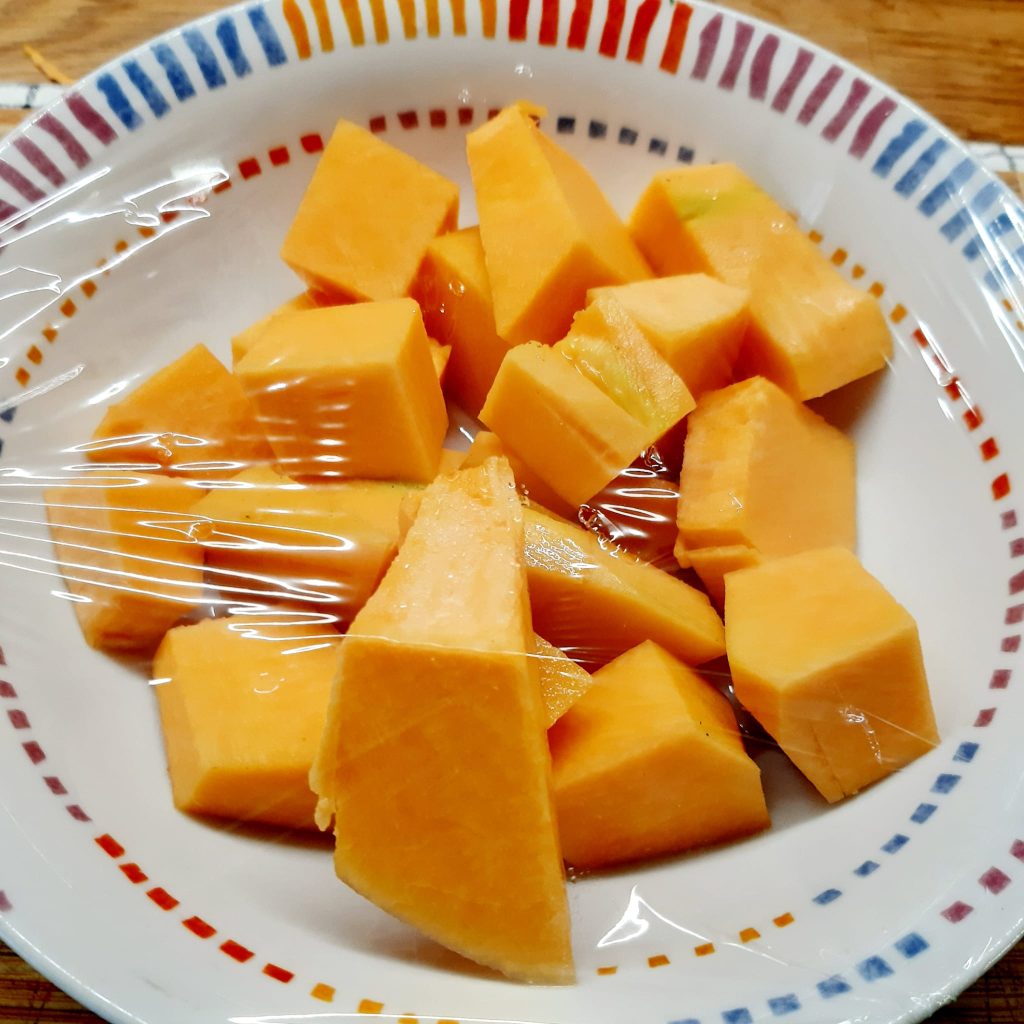 plumcake alla zucca con cioccolato e uvetta