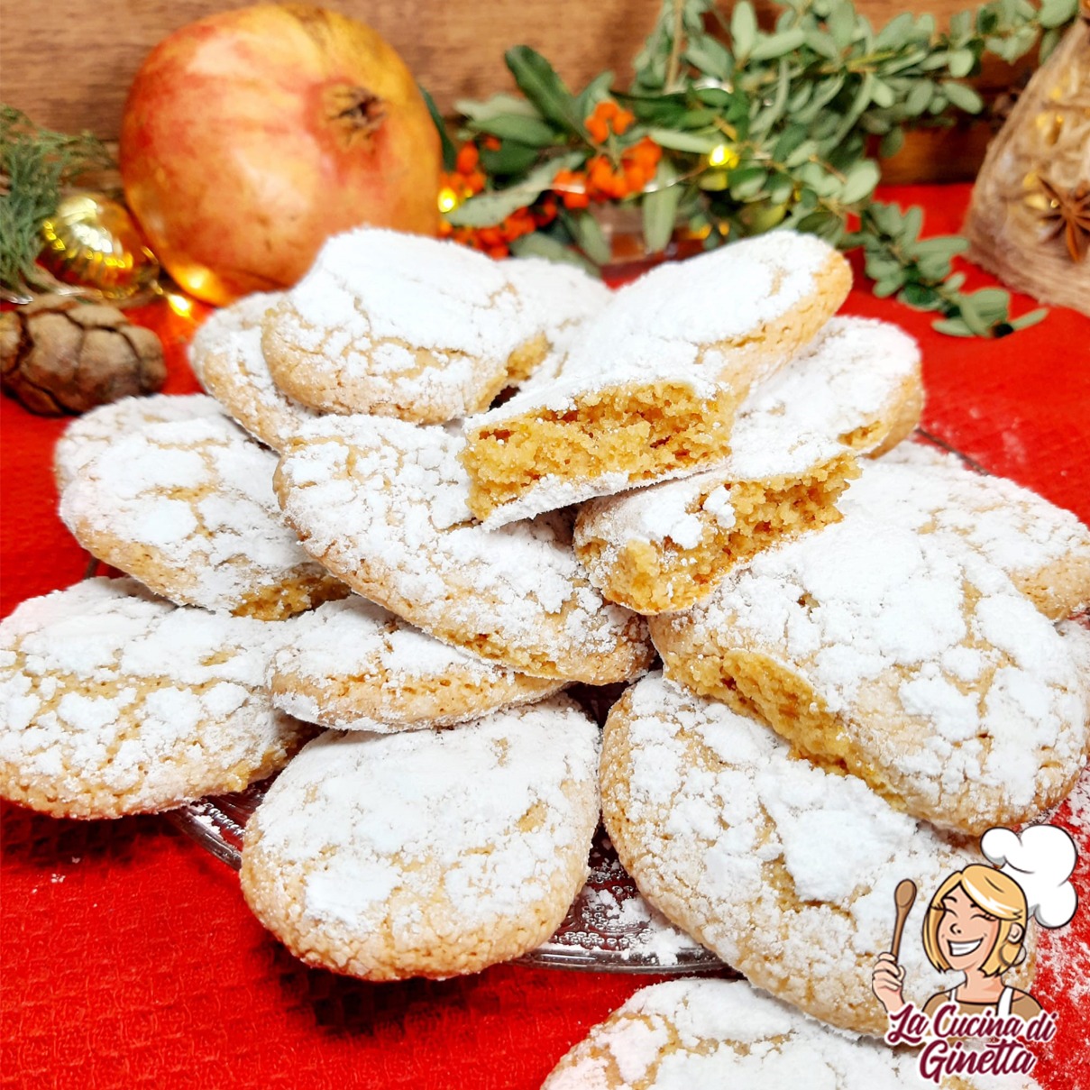 ricciarelli all'arancia casalinghi