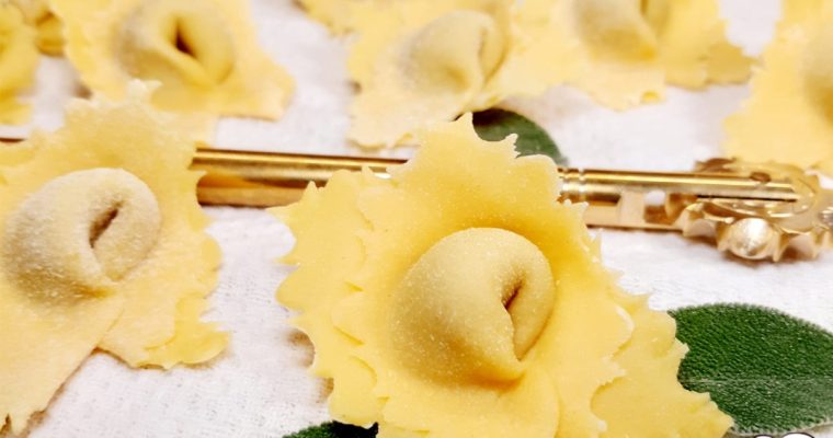 TORTELLONI RIPIENI DI COTECHINO E LENTICCHIE