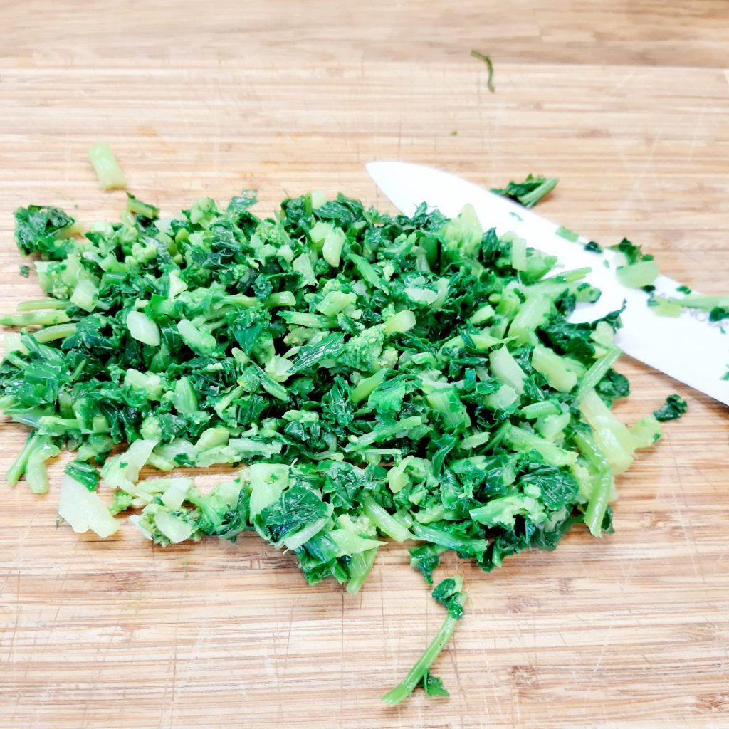  lasagna di polenta con broccoletti e salsiccia