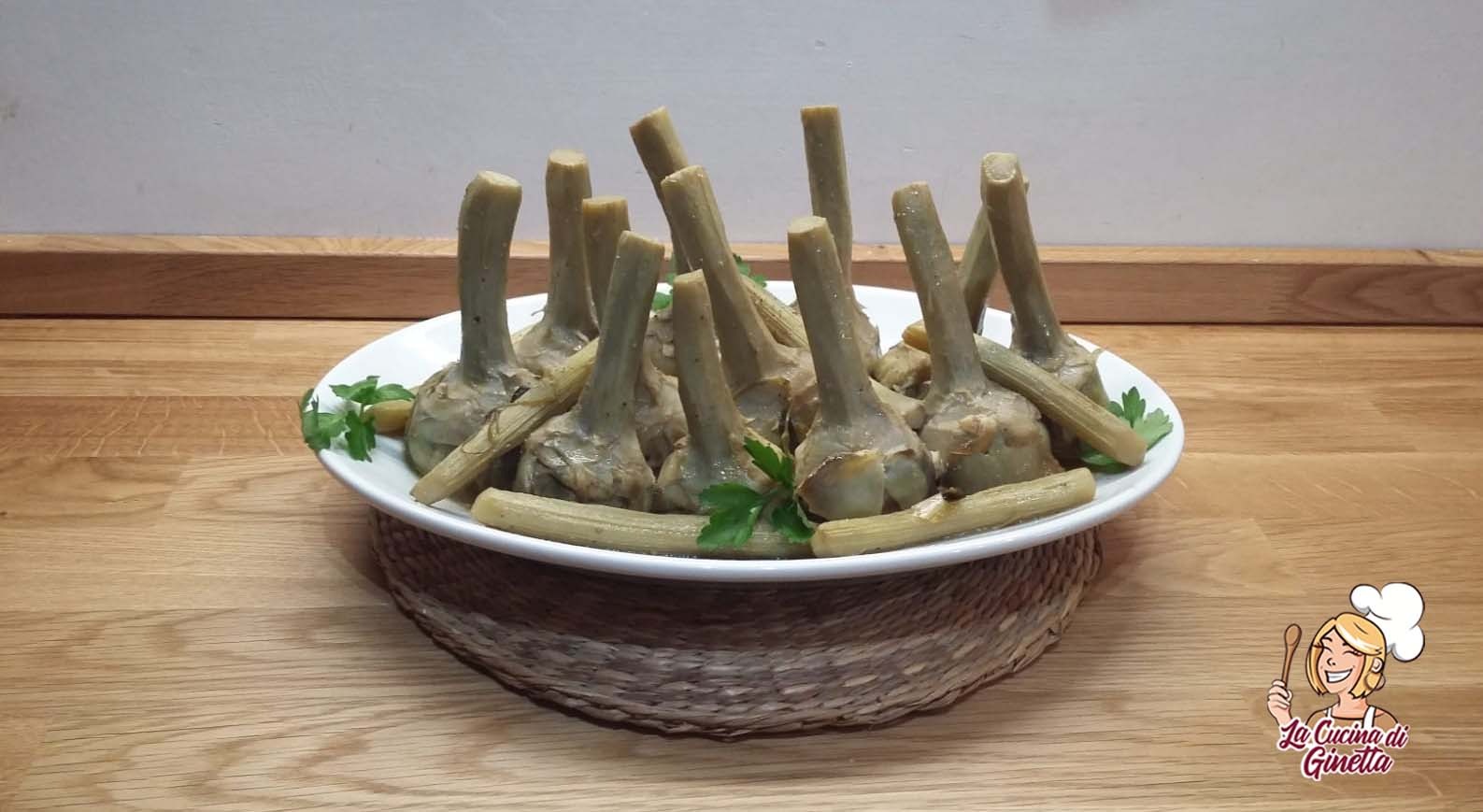 carciofi al tegame alla romana