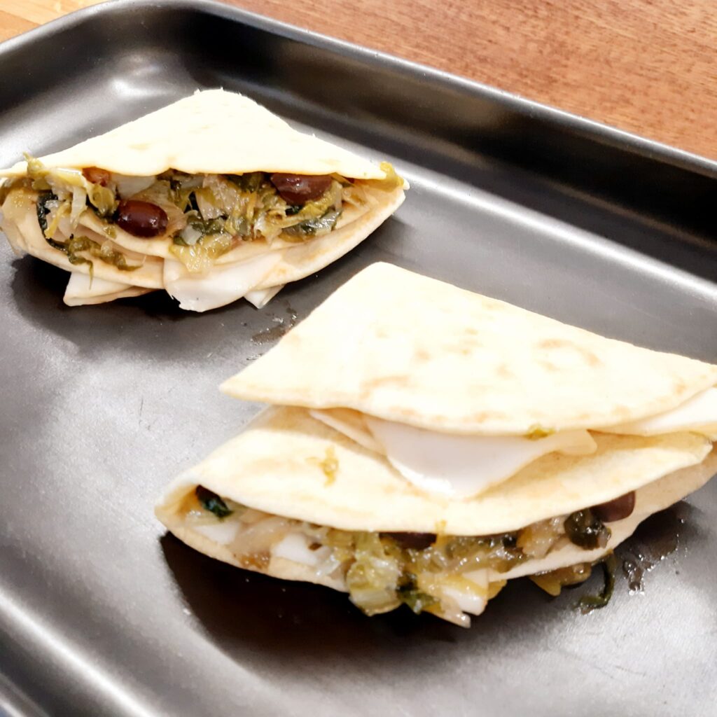 PIADINE ALL'OLIO EVO FARCITE CON SCAROLA