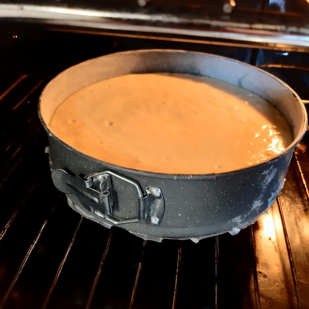 torta con albumi e succo d'arancia