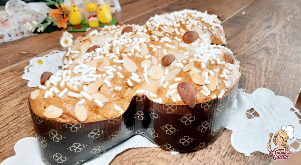 colomba brioche con arance candite