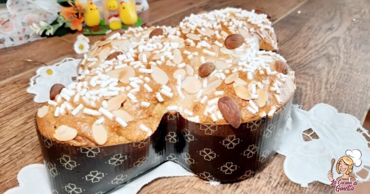 COLOMBA BRIOCHE CON ARANCE CANDITE