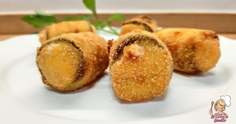 INVOLTINI DI ZUCCHINE PATATE E FORMAGGIO