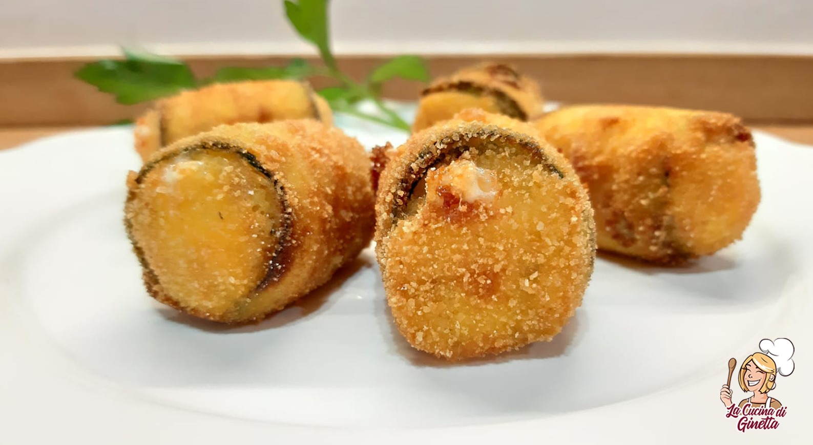 Involtini di zucchine patate e formaggio