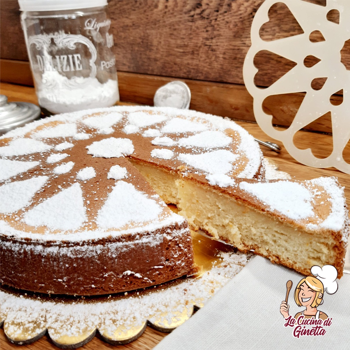 torta con albumi e succo d'arancia