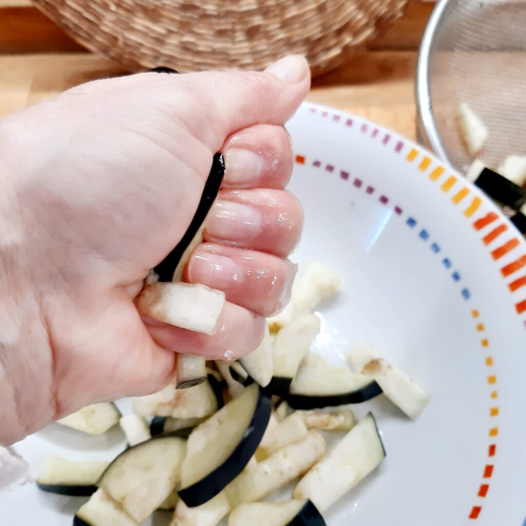 parmigiana in cannoli di pasta fillo