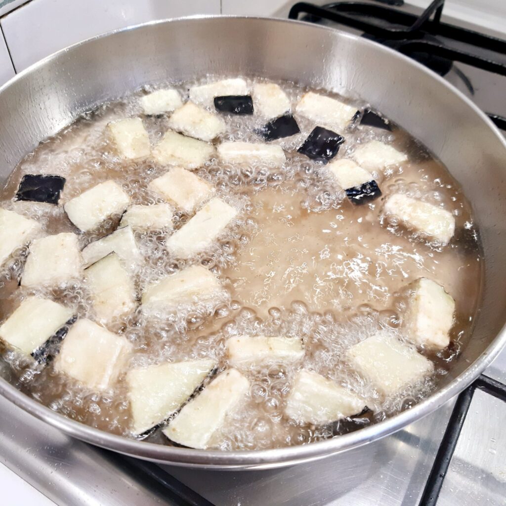 parmigiana in cannoli di pasta fillo