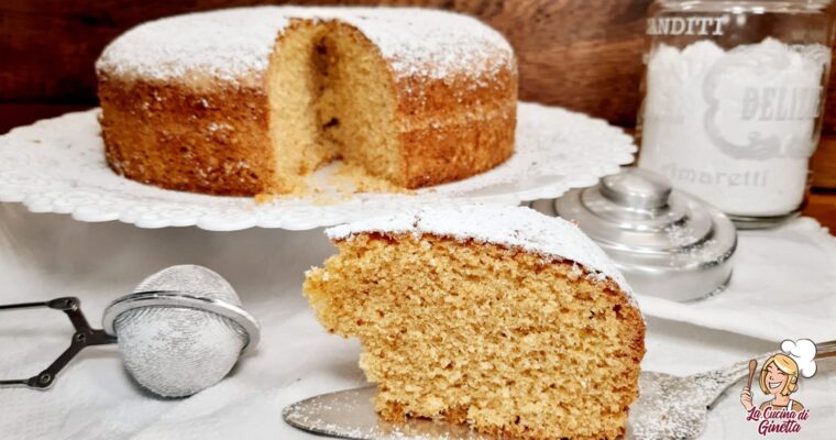 TORTA AGLI AMARETTI