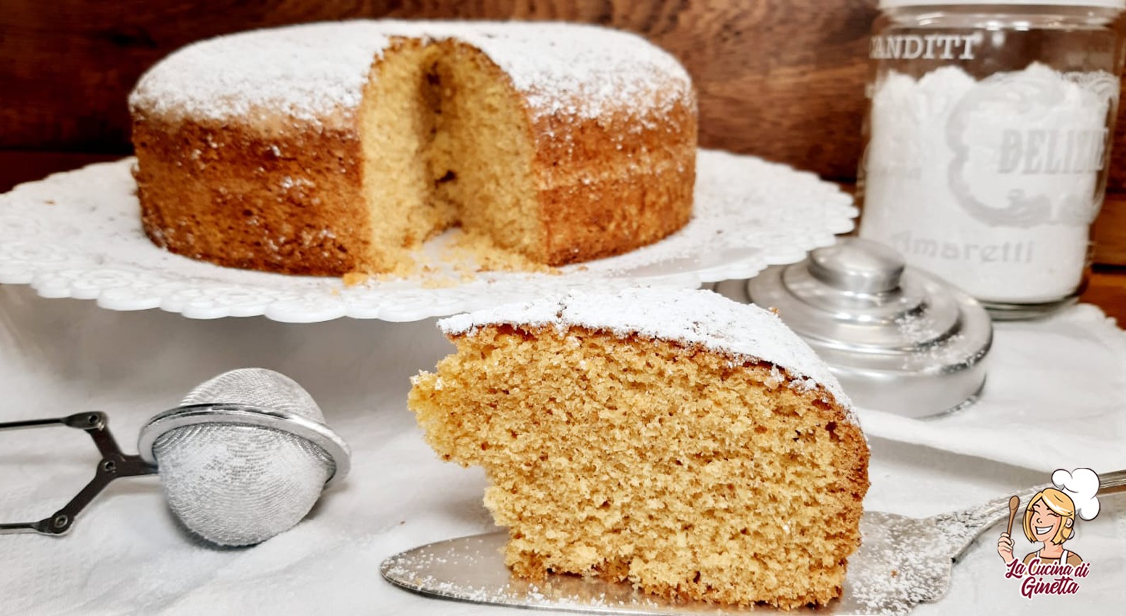 torta agli amaretti