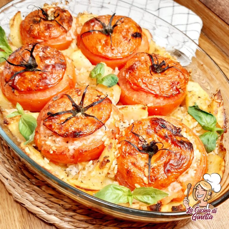 POMODORI CON RISO E PATATE - La Cucina di Ginetta