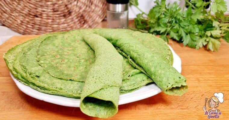 CREPES VERDI AGLI SPINACI