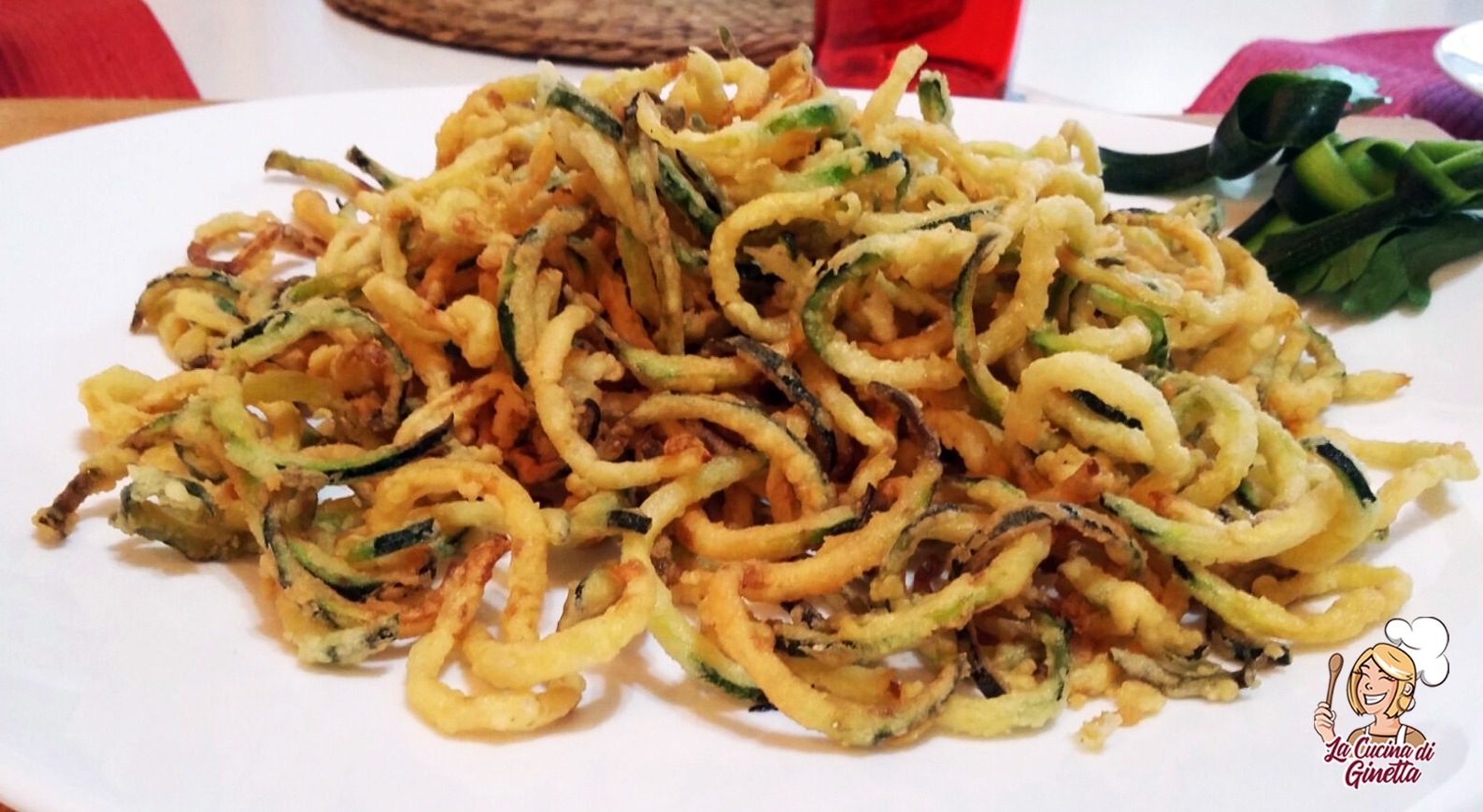 zucchine fritte dorate e croccanti