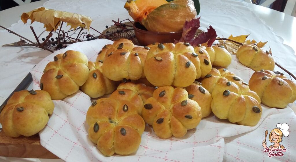 panini morbidissimi con la zucca