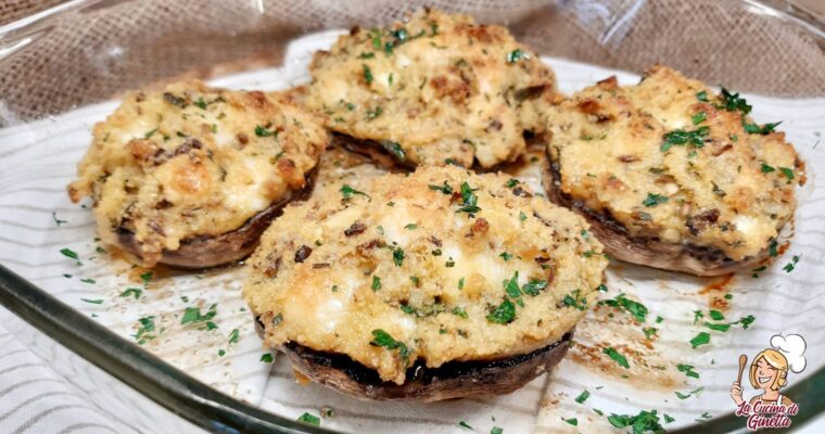 FUNGHI PORTOBELLO RIPIENI