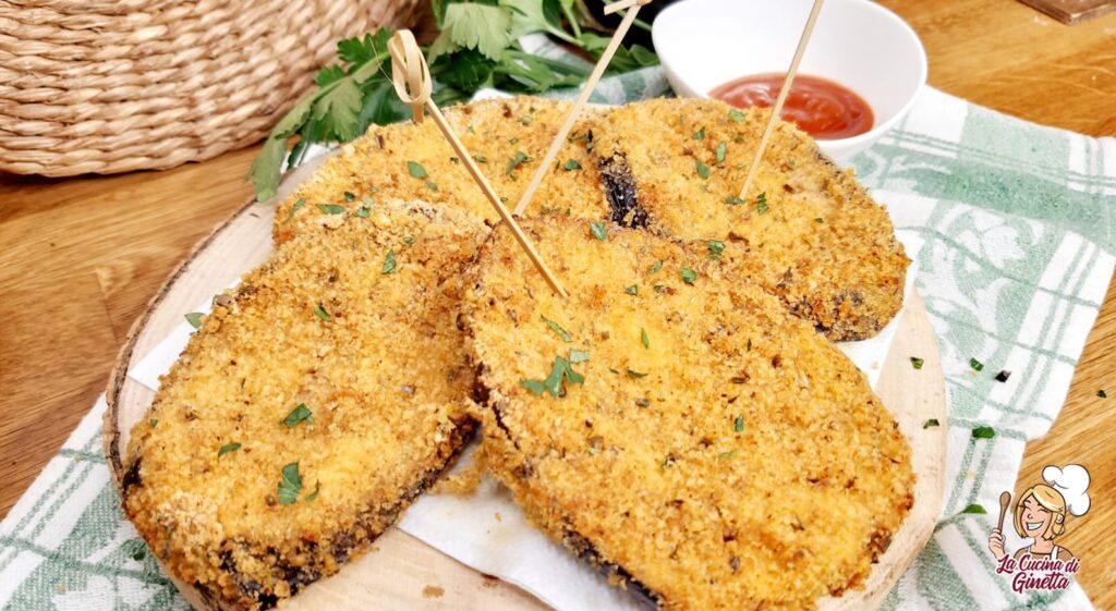 COTOLETTE DI MELANZANE AL FORNO - La Cucina di Ginetta
