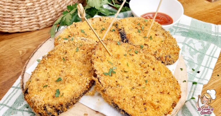 COTOLETTE DI MELANZANE AL FORNO