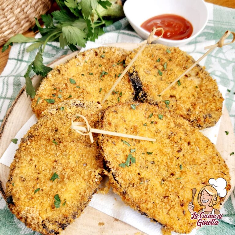 COTOLETTE DI MELANZANE AL FORNO - La Cucina di Ginetta