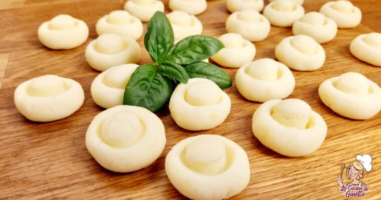 FUNGHETTI DI PATATE