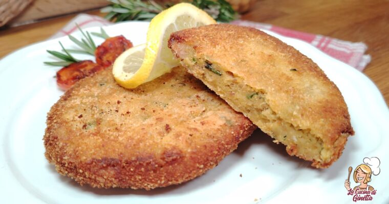 COTOLETTE DI CECI E TONNO