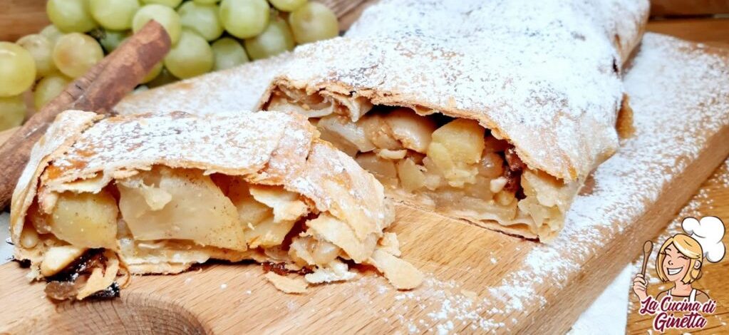 STRUDEL DI MELE E UVA