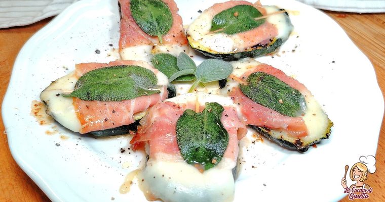SALTIMBOCCA GOLOSI DI ZUCCHINE