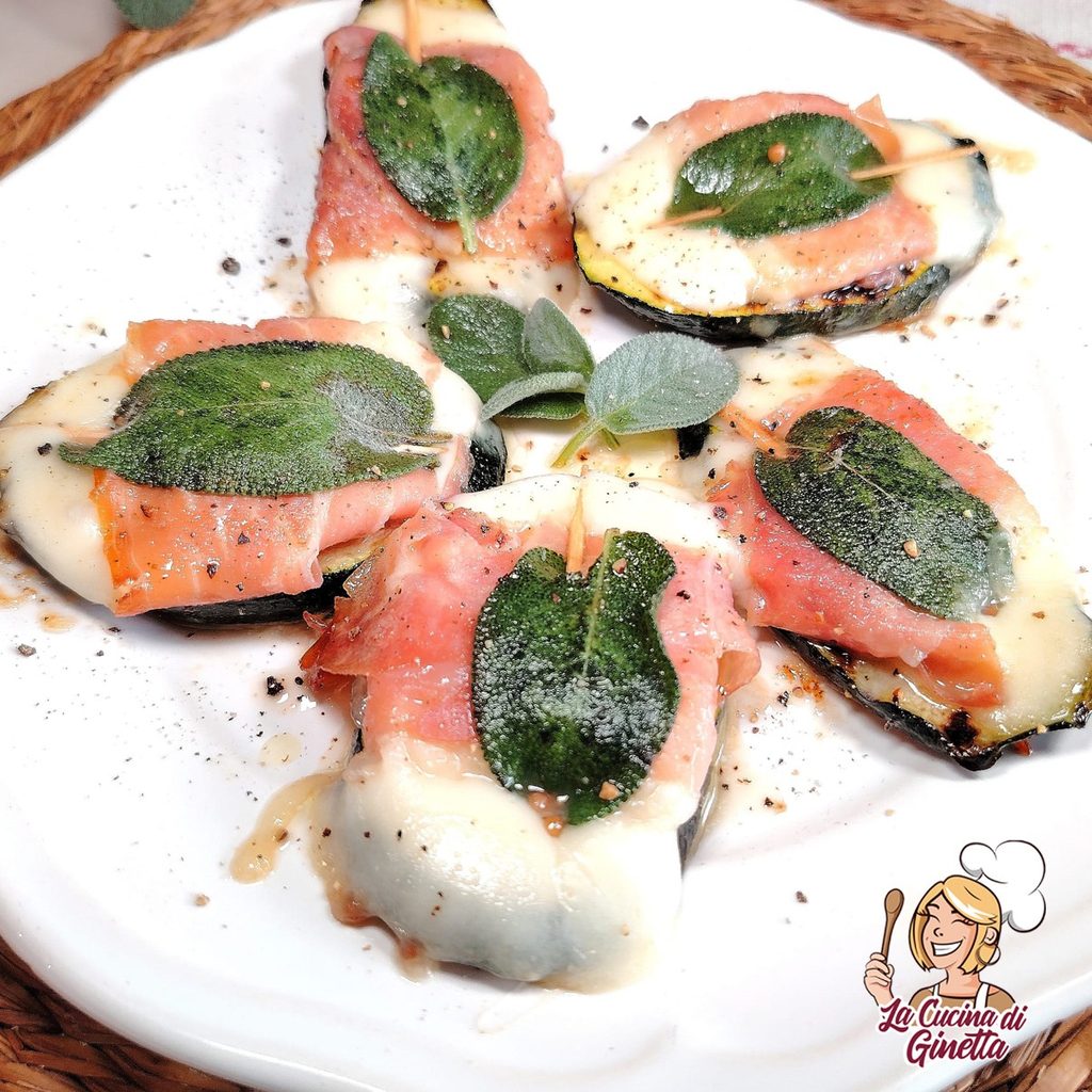 Saltimbocca golosi di zucchine